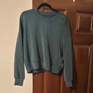 Teal Long Sleeve Sweatshirt